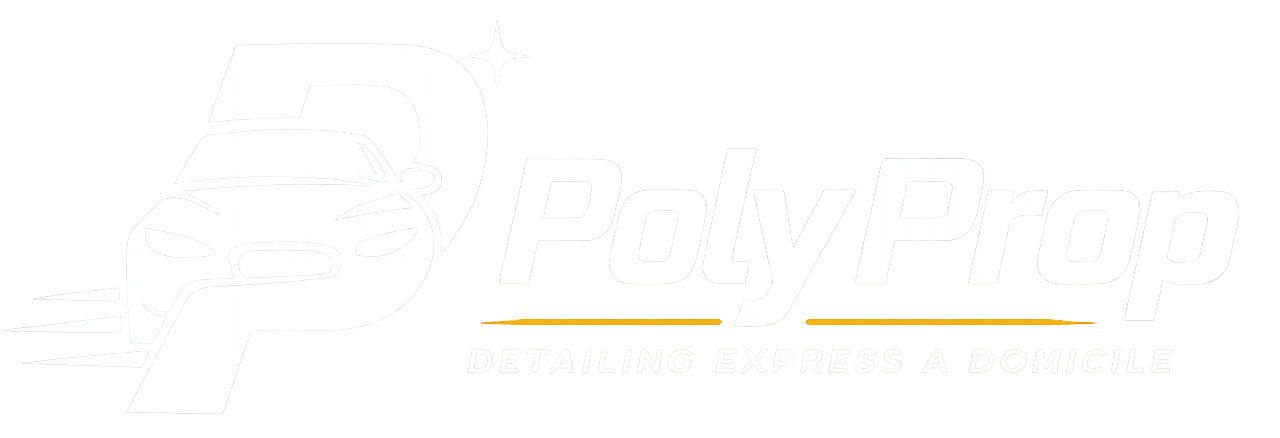 Logo PolyProp, service de detailing automobile express à domicile